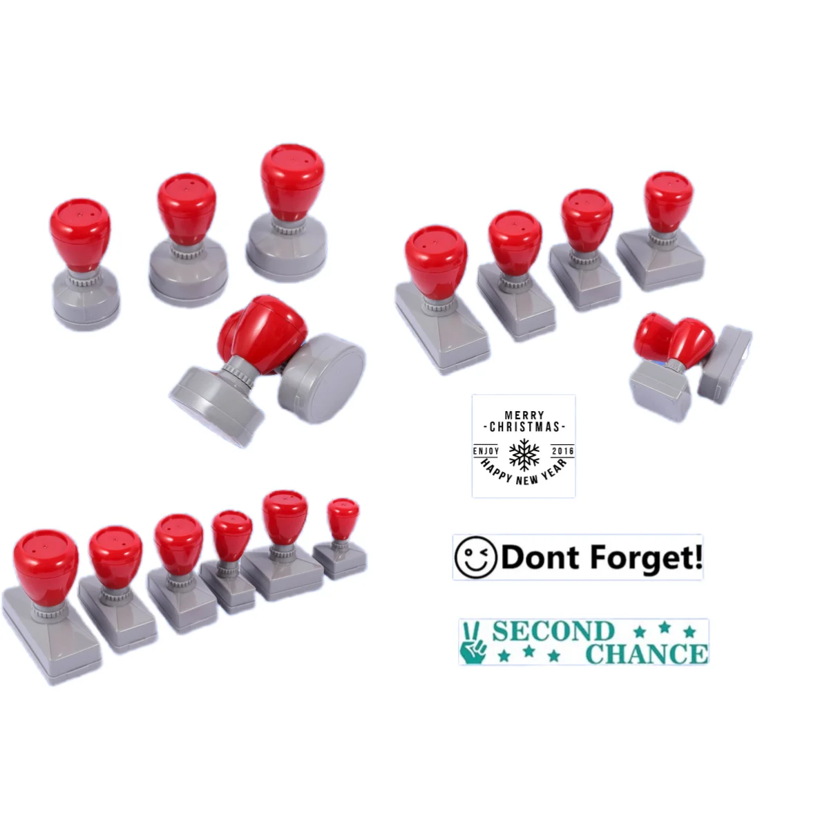 Manufacturer Kids Toy Teacher Stamp Custom Logo HA Any Size Personalized Stamp Round Shell Flash Ink Stamp