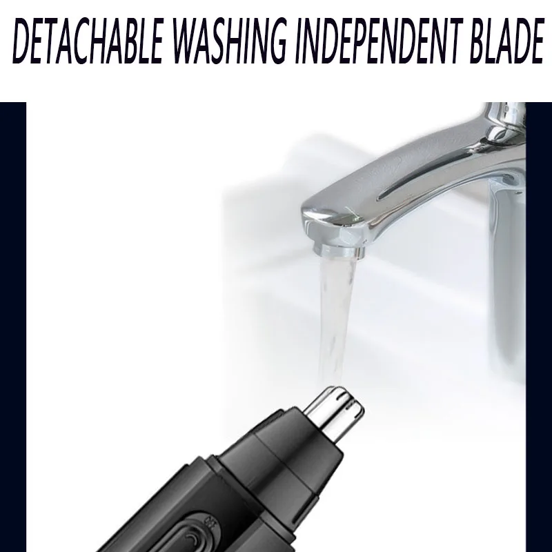 New Ear and Nose Hair Trimmer Professional Painless Eyebrow & Facial Hair Trimmer for Men Rechargeable Nose Trimmer