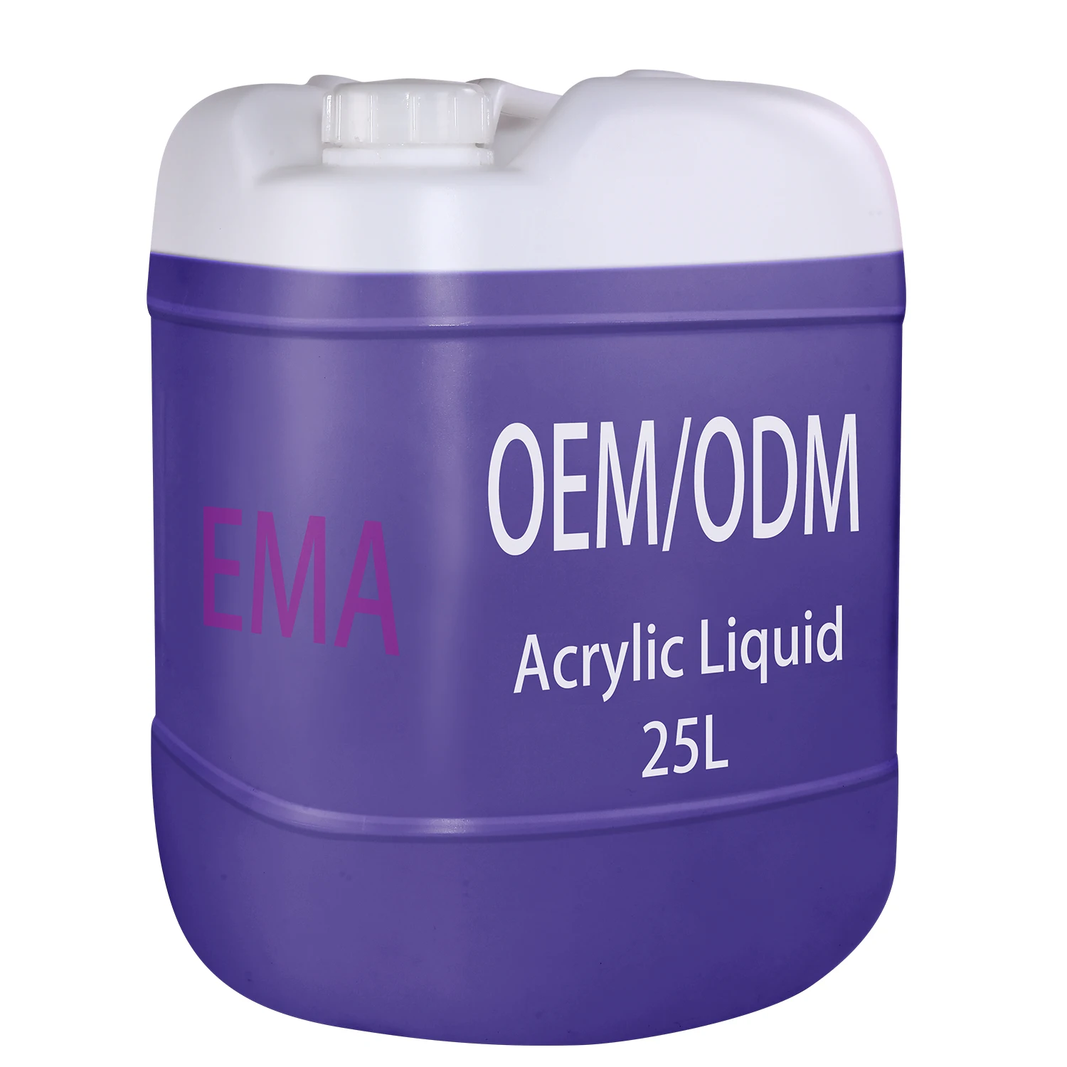 Factory Wholesale 1 Gallon 25kg EMA Monomer Acrylic Nail Liquid MMA Free for Acrylic Powder System