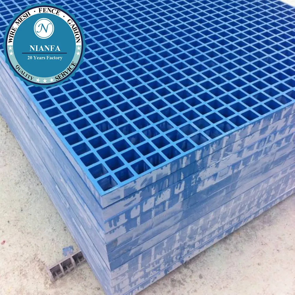Fiberglass Grating Panels FRP /GRP Fiberglass Product Floor Drain Grating