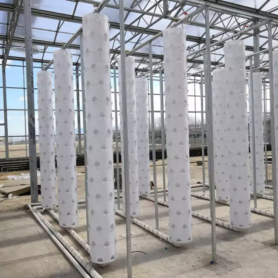 Vertical Farming Tower  Use For Agricultural Greenhouses Equipment Hydroponic System