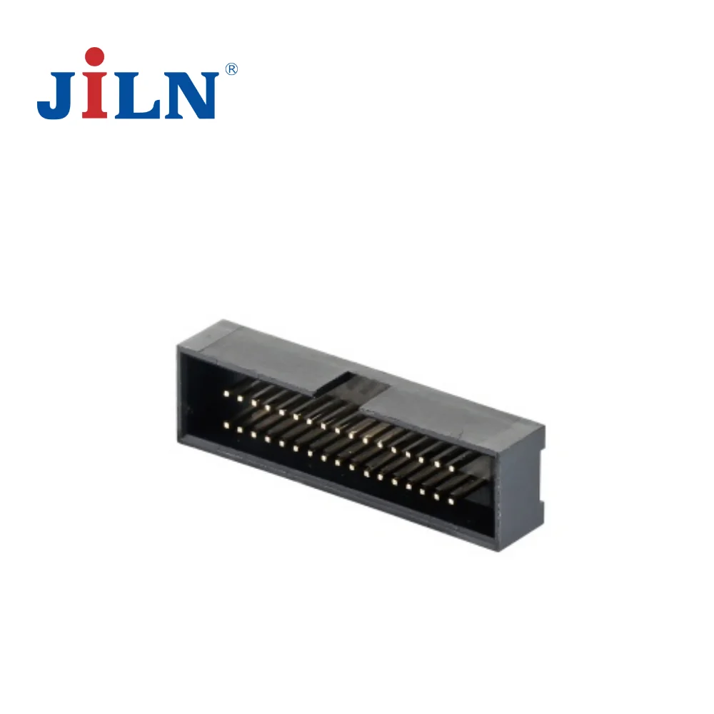 JiLN 1.27x2.54mm pitch 10-100P box header straight H5.6mm