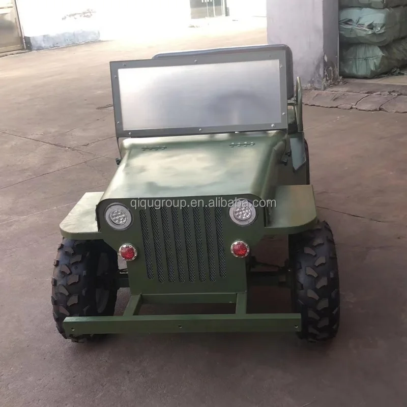 Outdoor Games Customized Cool Electric Mini Jeeps For Kids And Adults
