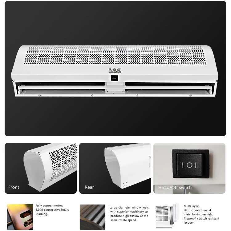China Air Curtains Factory Cheap Residential Air Curtain Machine for Door