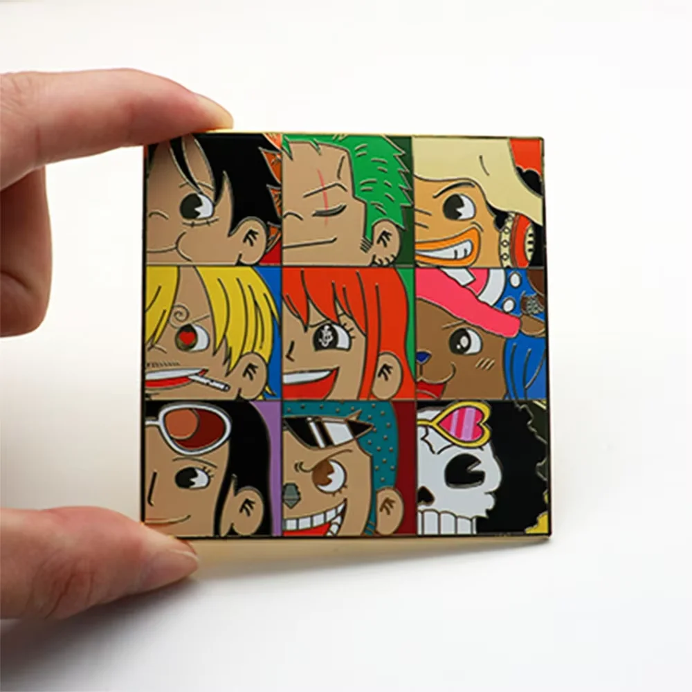 Custom Logo Metal Crafts Plane Lapel Pin Kpop Anime Glitter Cartoon Lapel Pin Soft Hard Custom Enamel Pin