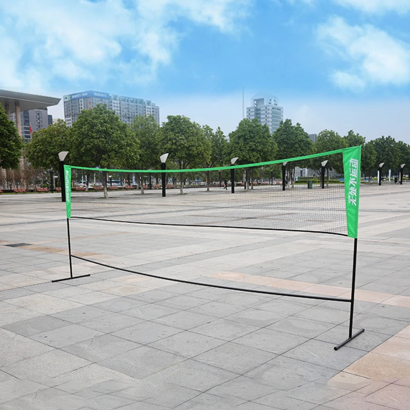Favorable Price Foldable Tennis Net Movable Professional and Portable Badminton Net Stand
