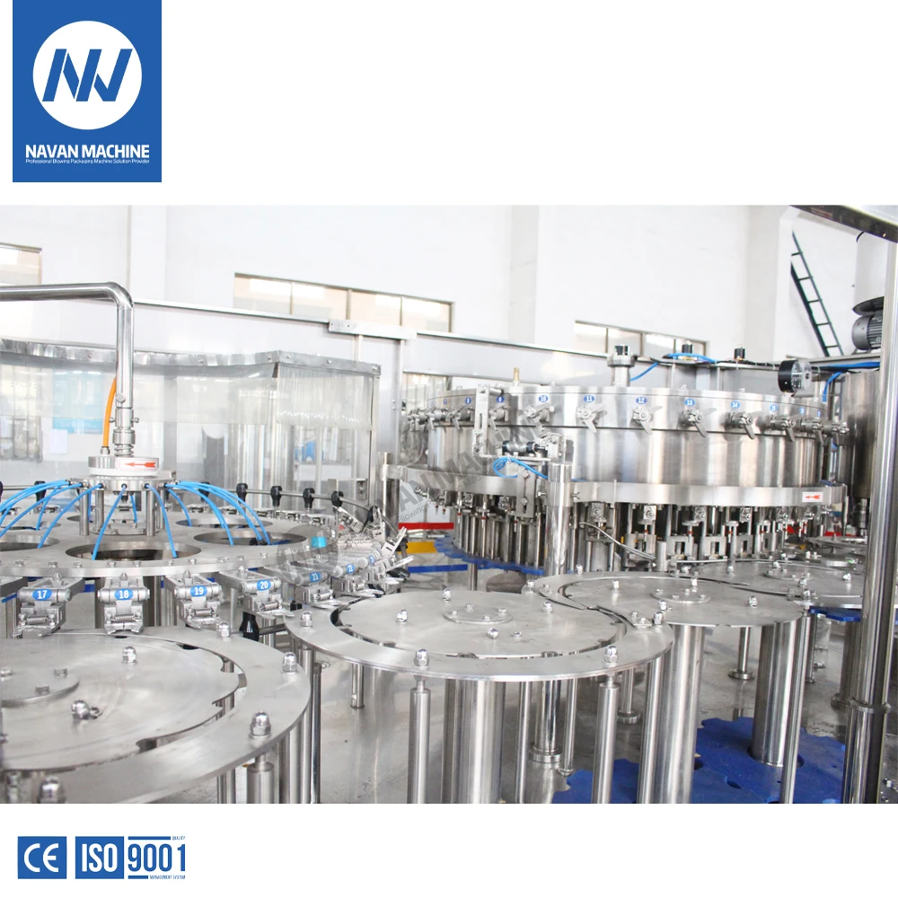 Navan Full Automatic Plastic Bottle Carbonated Drink Filling Machine Carbonated Drink Production Line