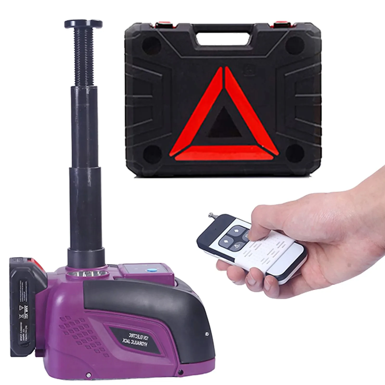 New Arrival Battery Touch Screen Electric Hydraulic Car Jack And Impact Wrench Cordless Hydraulicjack Suit Repairing Kit