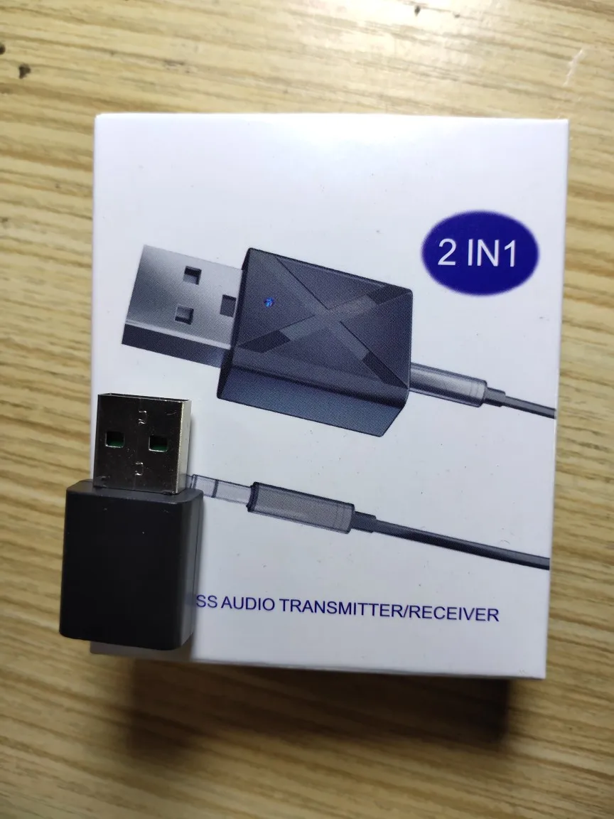  Аудио приемник Blue tooth 5 0 передатчик мини стерео синий зуб AUX RCA USB разъем 3 мм для ТВ ПК автомобильный комплект беспроводной