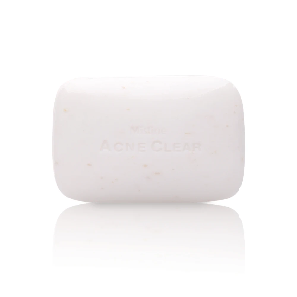 Mistine Acne Clear Soap Acne-free Formula Facial Soap Thai Cosmetic Acne Cleanser Fighting Thai Product Beauty Personal Care
