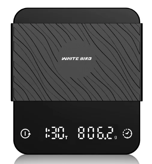 Digital timemore mini coffee weighing beans scale household deep coffee scala with timer