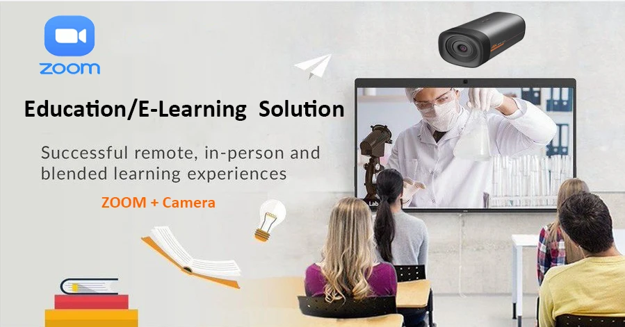 Easy to Use Lecturer Tracking Classroom Video Web Cam Teacher Auto Tracking Camera
