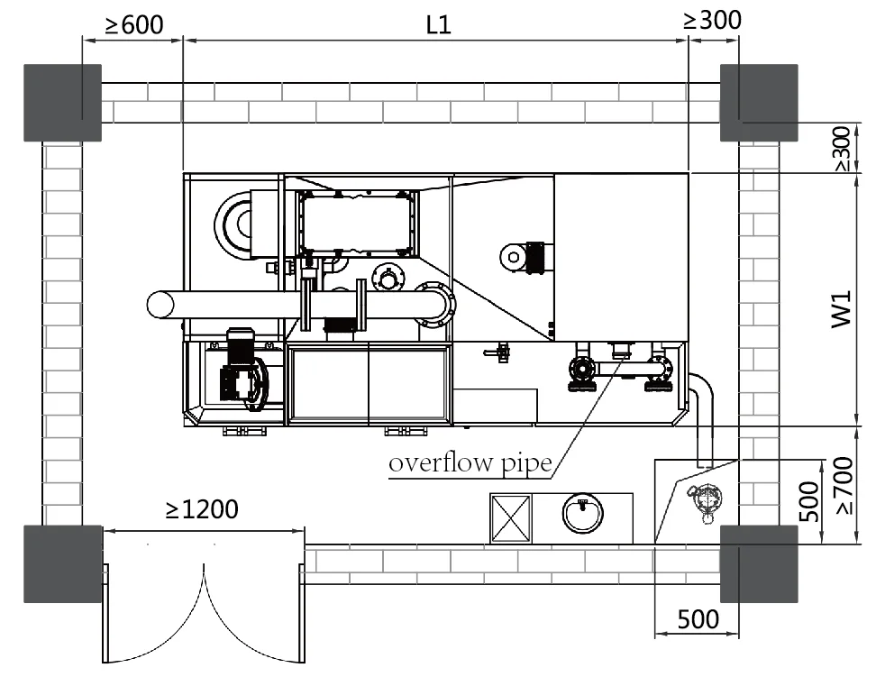 2024 good quality TJGT6 series digital control PLC Stainless Steel Kitchen restaurant oil water separator for hotel