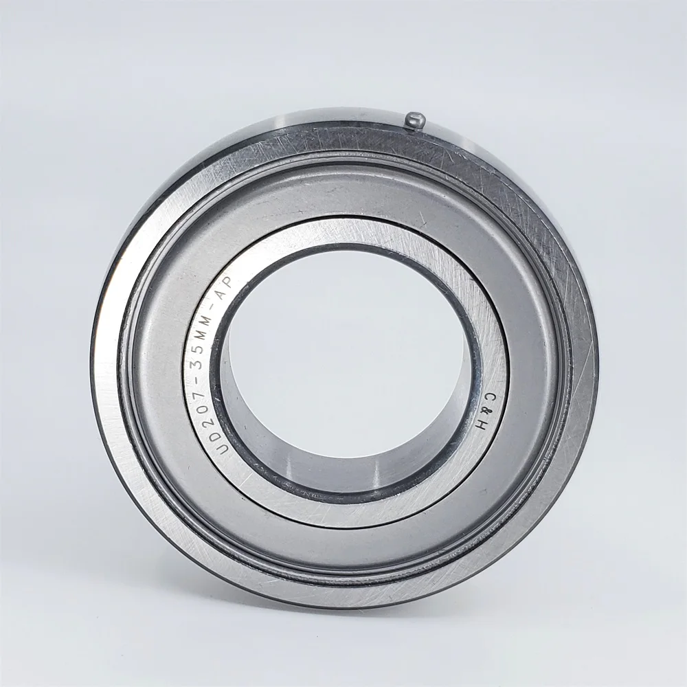 CS207LLU / 207KRRB / ORAE 207 / UD207  Insert Ball Bearing with Steel Seal Nylon Cage and high Performance Grease
