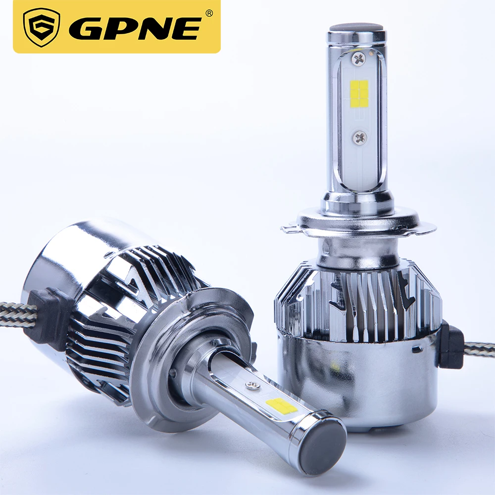  Светодиодная лампа GPNE C8 H7 ультраяркая для фар ближнего и дальнего
