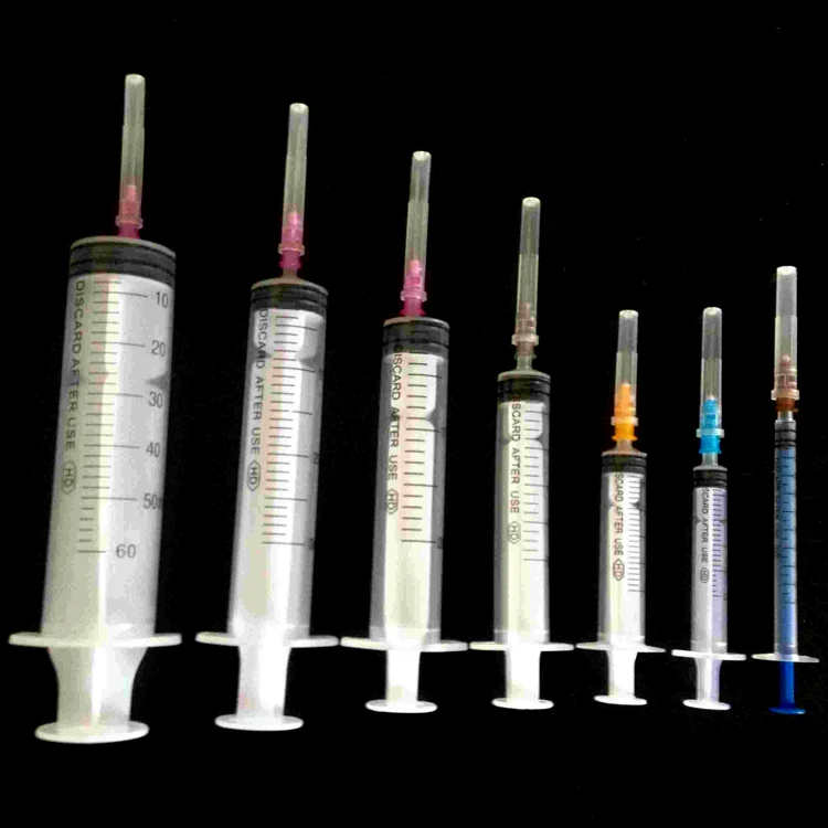 
60ml Medical Disposable Drrigation Syringe with Needle 