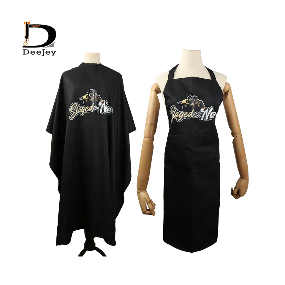 Waterproof barber cape with logo custom designer cape salon cape
