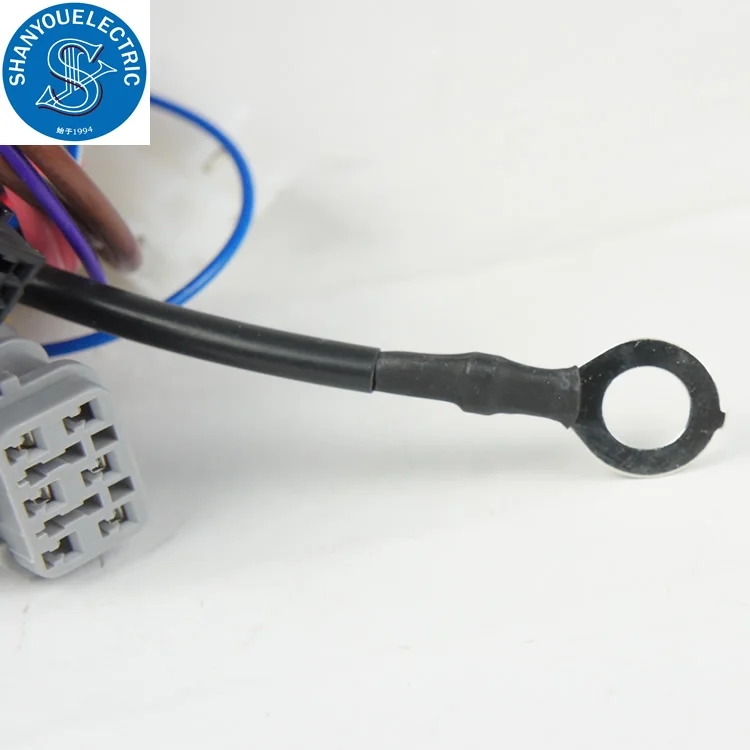 Custom cable assembly for automotive game machine wiring harness