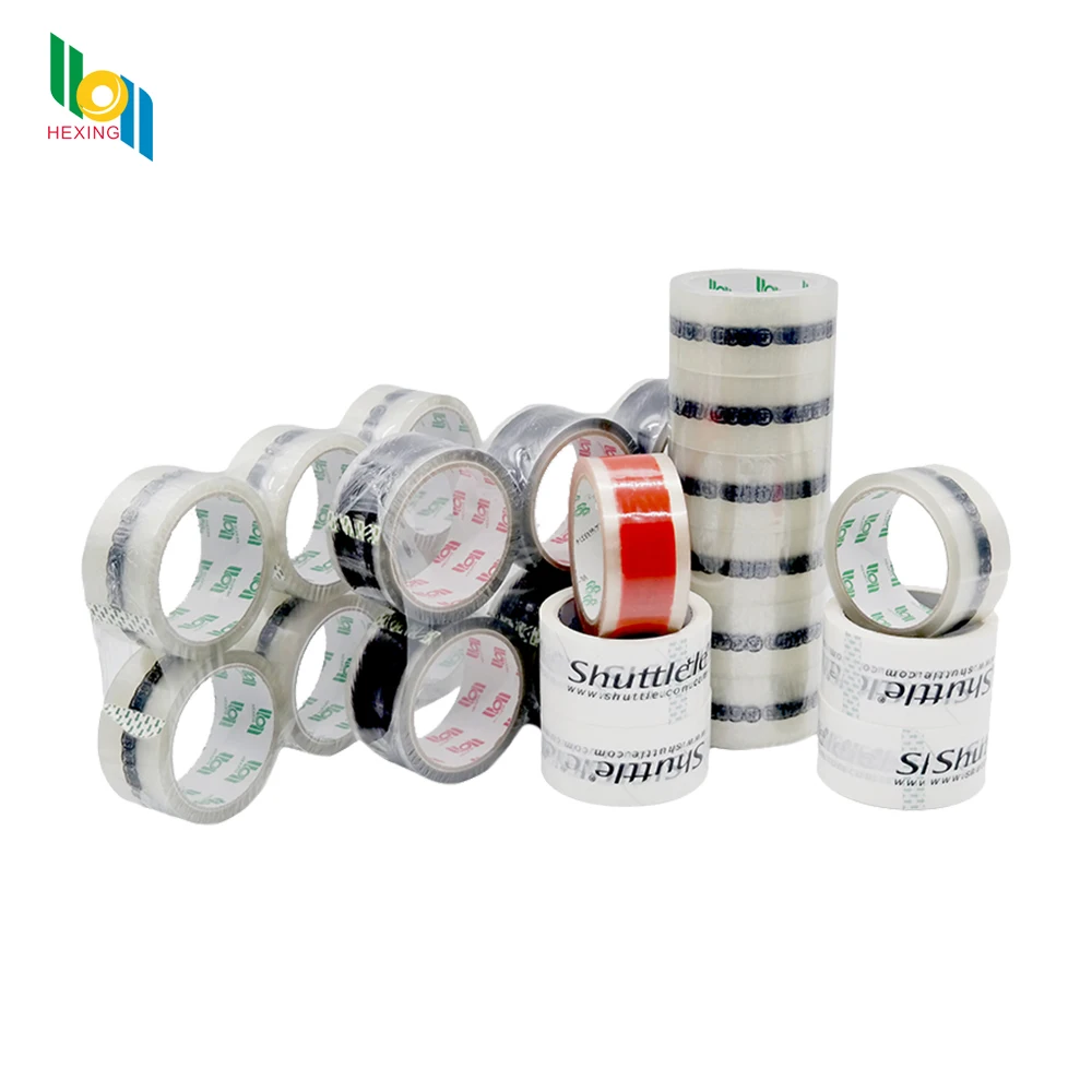 custom Printed tape Strong China opp adhesive custom logo Printed Design Bopp Color Adhesive packing Tape
