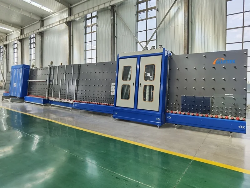 2500*3000mm Insulated Glass Manufacturing Equipment For Glass Washing and Pressing