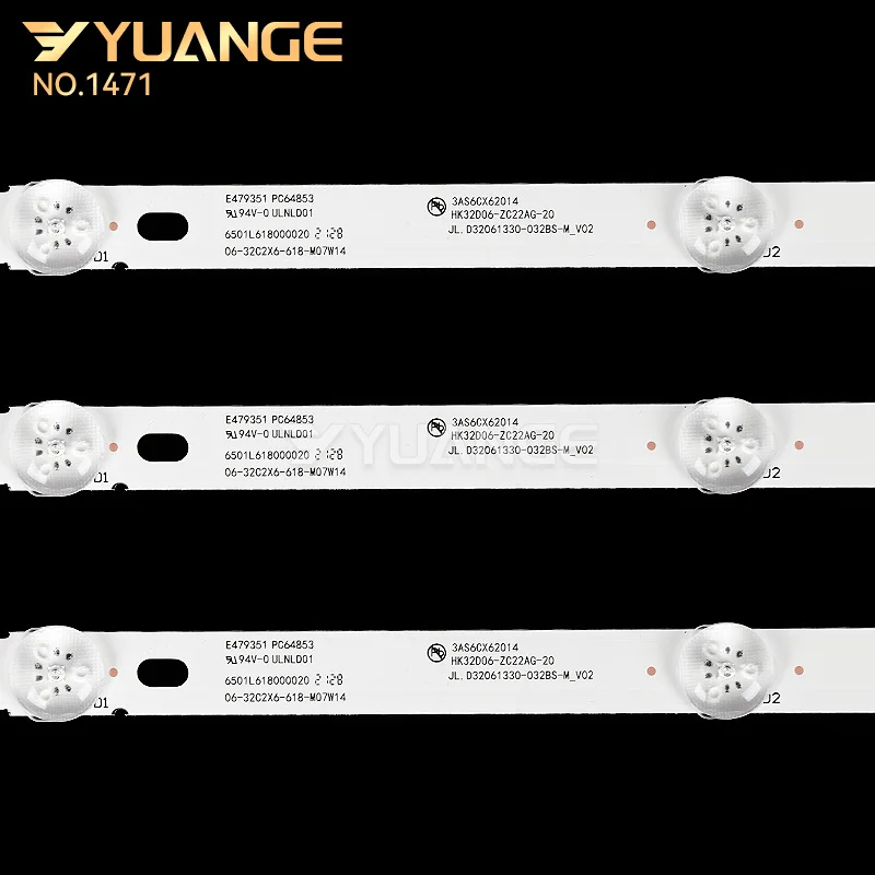 LED-Телевизор подсветка лампа полосы для JL.D32061330-032BS-M_V02 06-32C2X6-618-M13W14-180528 KKTV K32C подсветки ЖК-телевизор бар