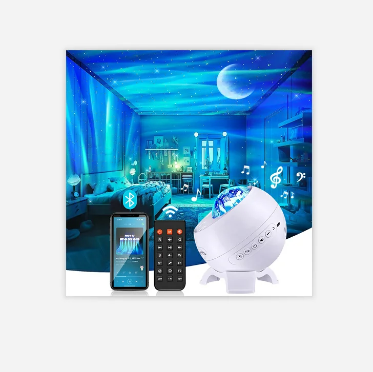 Star Projectors Light Aurora Starry Sky Night Lamp Aurora Galaxy Projector Lighting Decoration Home Projector