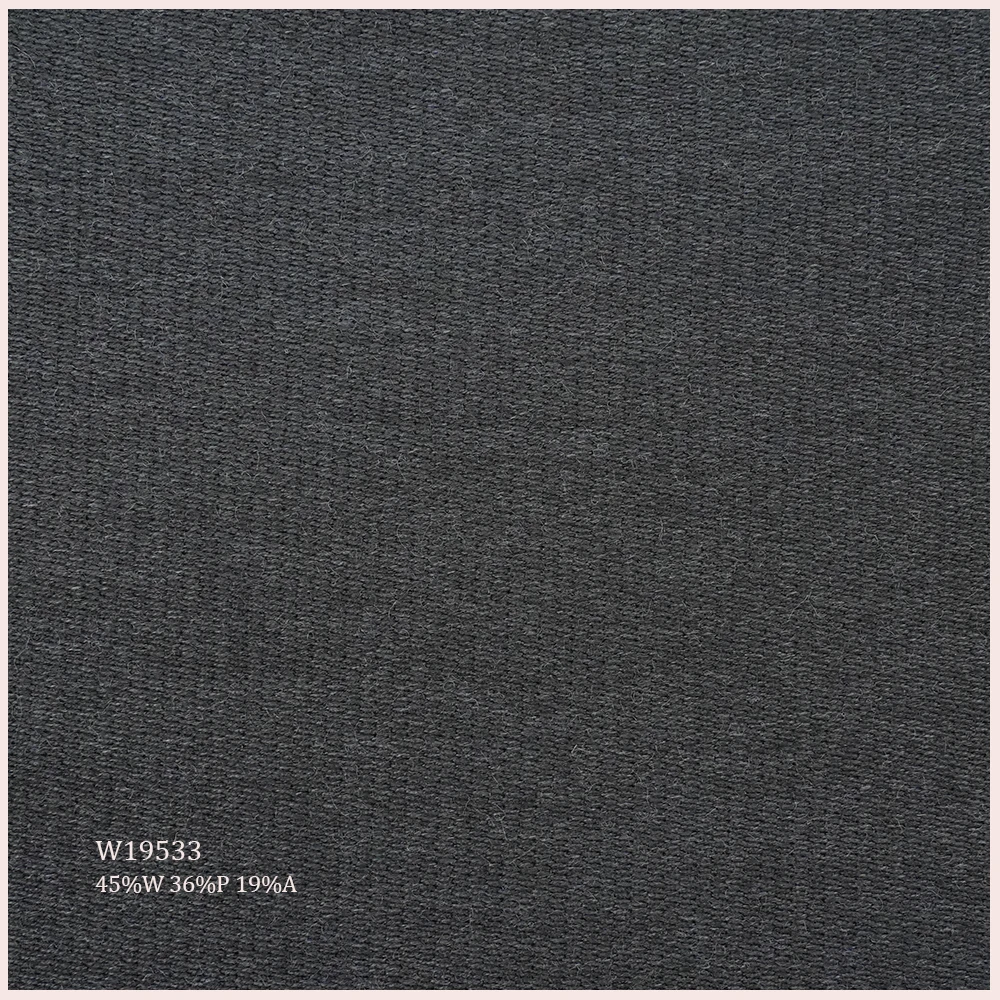 Unique Wearability  45%W 19%A 36%P  Blend Wool Upholstery Fabric For Furniture Sofa Curtain Pillow