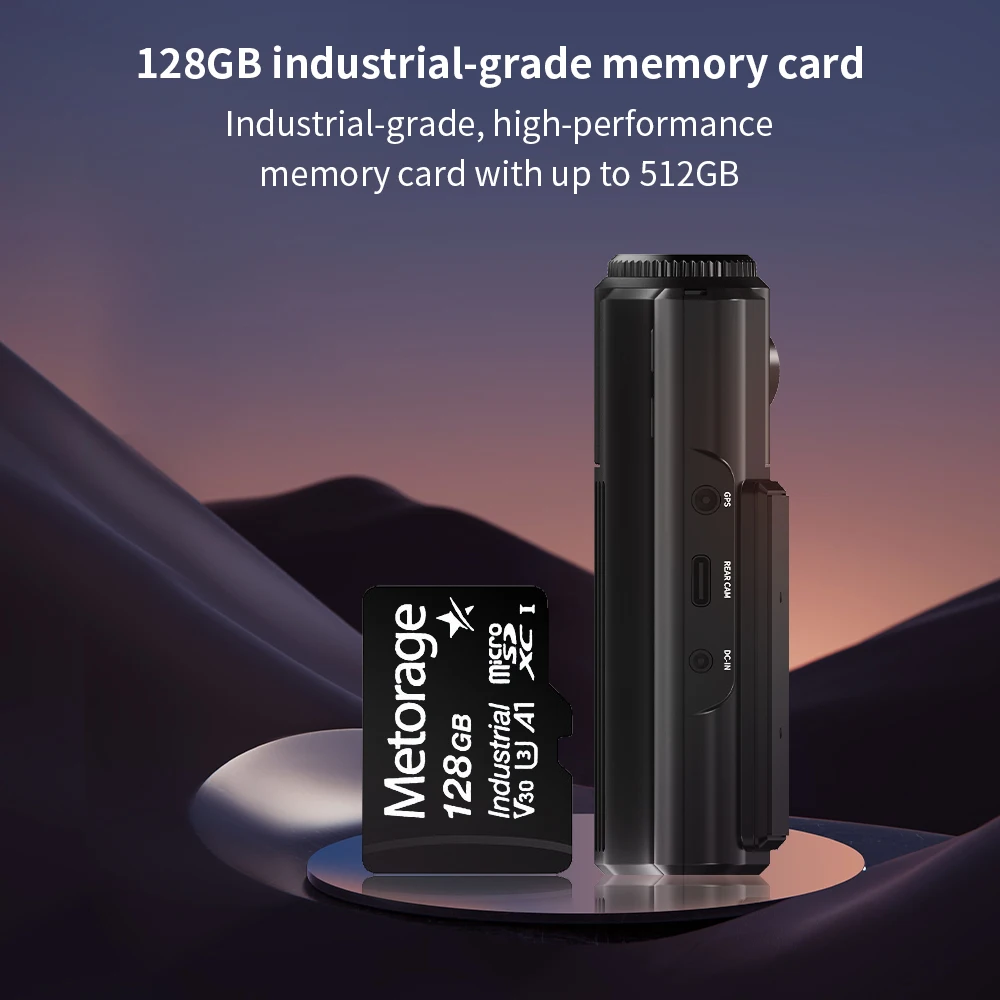 Auto Sight Standard 128G Industrial-Grade Memory Card Ultra Hd Night Vision Dashcam Car Android Player Rc Car Camera