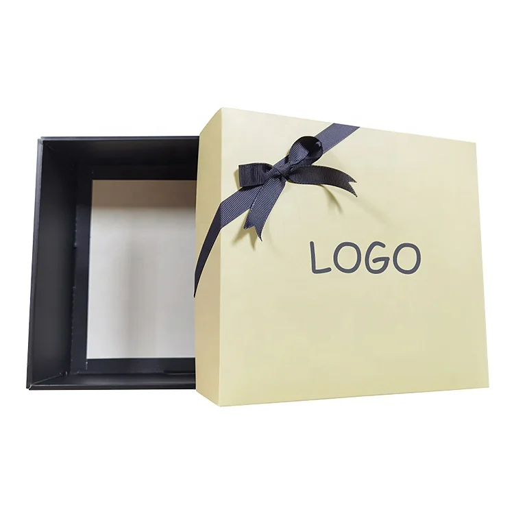 Luxury Design Matte Black Box Logo Foil Stamp Rigid Cardboard Paper Printed Folding Box