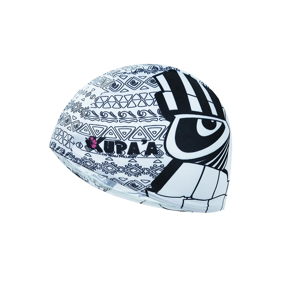 OEM High Quality Personalized Custom Logo Printing Fashion Lightweight Swimming Cap For Unisex