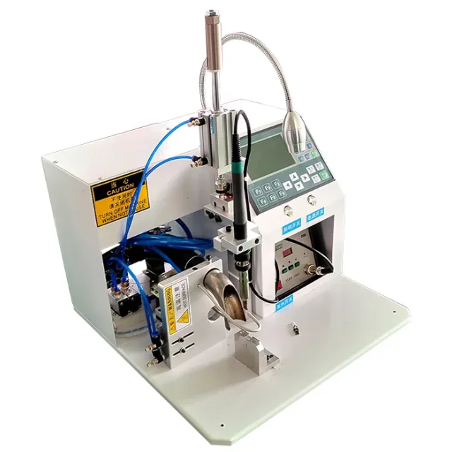 Semi Automatic Soldering Machines for USB Cables USB A Connector Soldering
