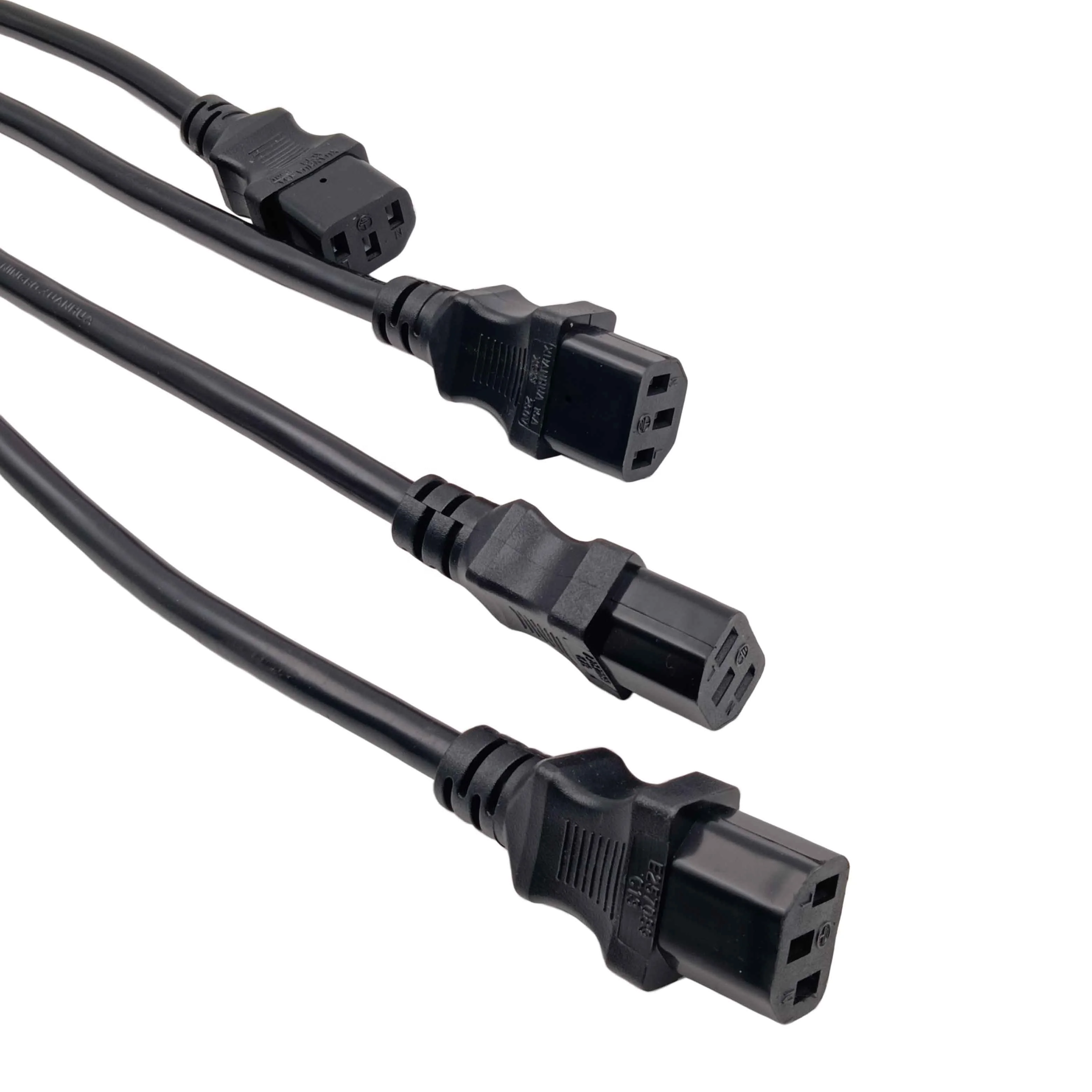 NEMA L7-30P 10AWG Y Splitter IEC 4xC13 16AWG Power Distribution Cord