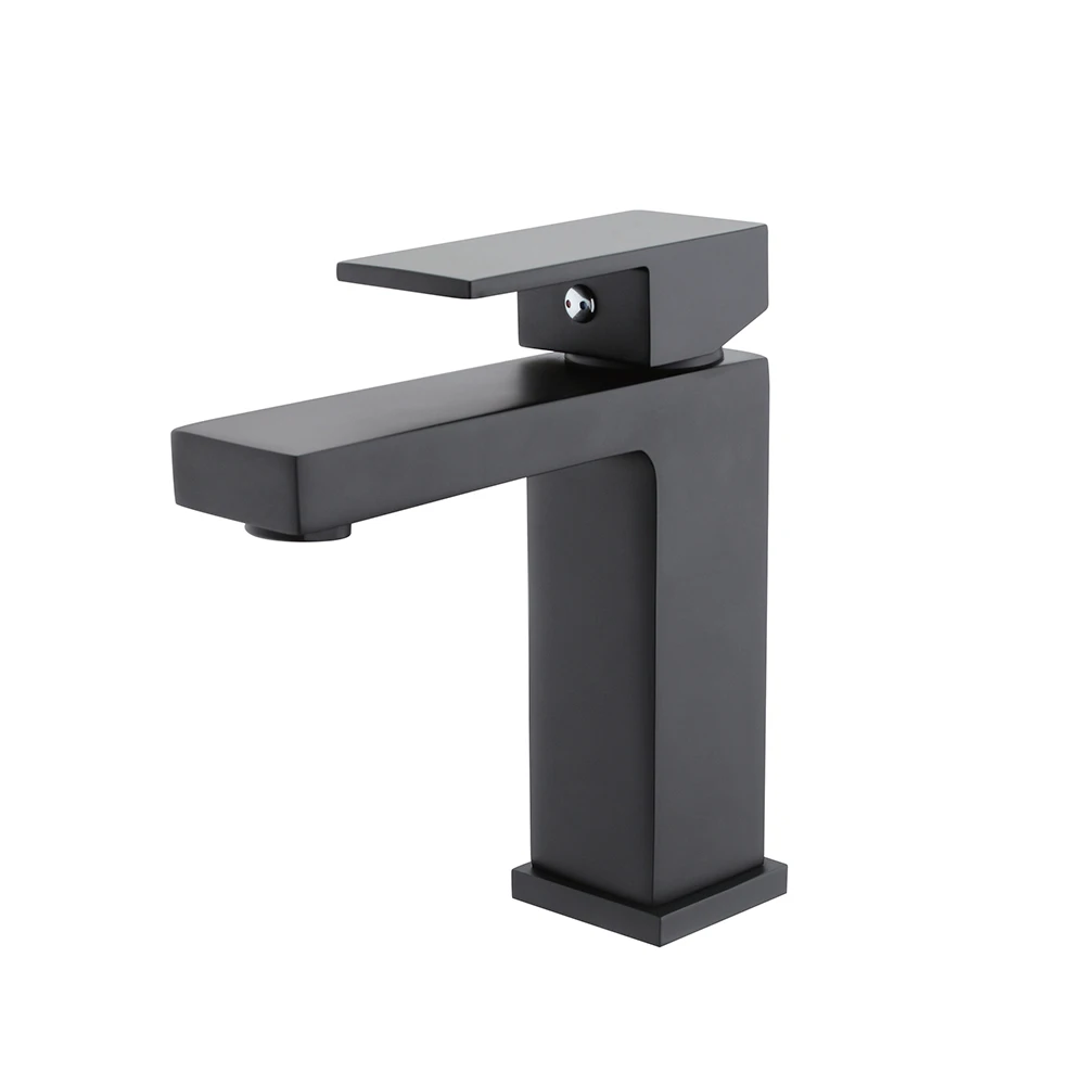 Factory Price Mixer Hot Cold Water Single Lever Black Brushed Bronze Antique Brass Taps Modern Basin Faucet Tap For Toilet