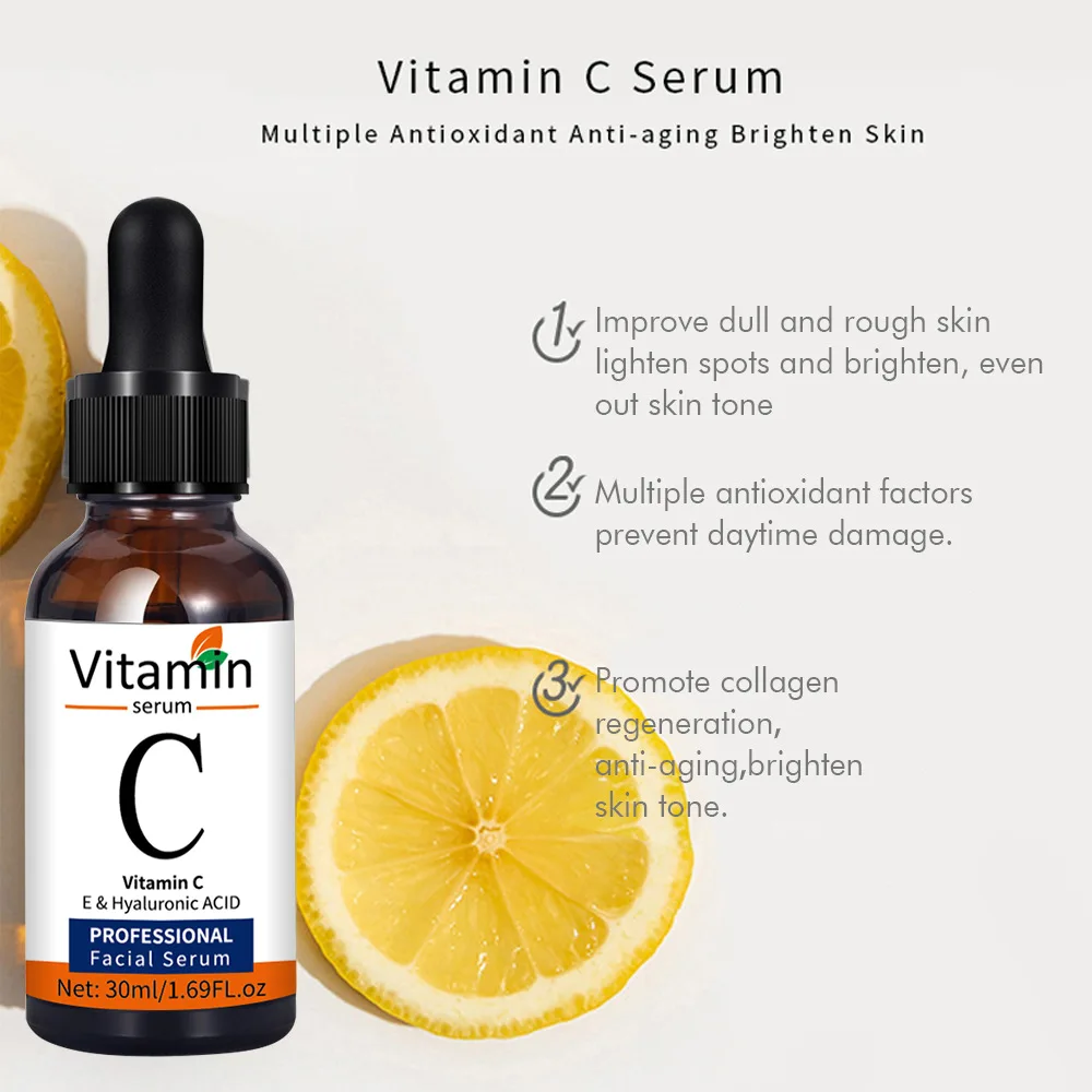 Vitamin C skin moisturizing, moisturizing, anti-aging serum