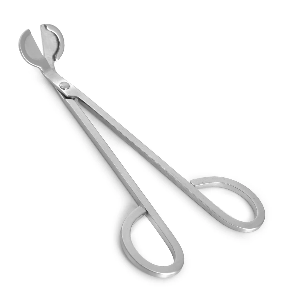Wick trimmer candle scissor Candle tools(silvery)