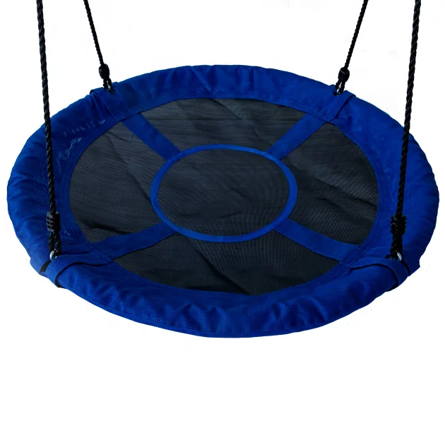 High Quality Playground Children Saucer Swing Waterproof Adjustable Hanging Rope Round Fabric Swing 40 inch