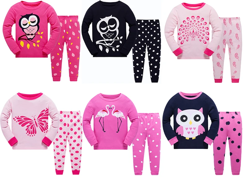 
.2-7Y 100% cotton Beautiful striped toddler pajamas baby high quality in many colors 