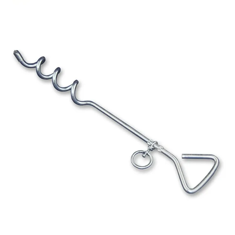 PVC coated dog tie out cable leash and stake  Pet Accessories Wholesale