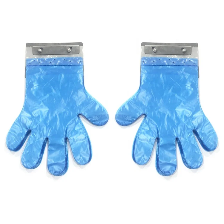 2022 Hot Sale AB Cuff Poly Gloves PE Gloves