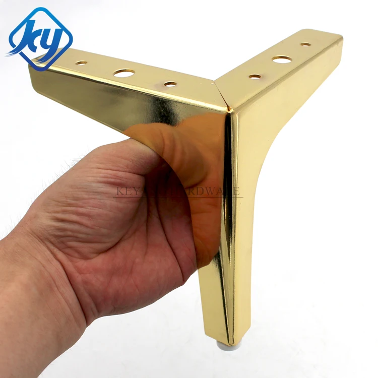 Furniture Hardware Components Metal Table Legs Y Shape Iron Metal Sofa Legs Couch Furniture Legs