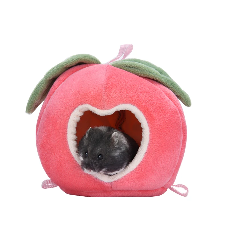 
Hamster Cotton Nest Golden Bear Hedgehog Warm Winter Cotton Nest rumah hamster Sleeping Bag Small Nest Small Pet Accessories 