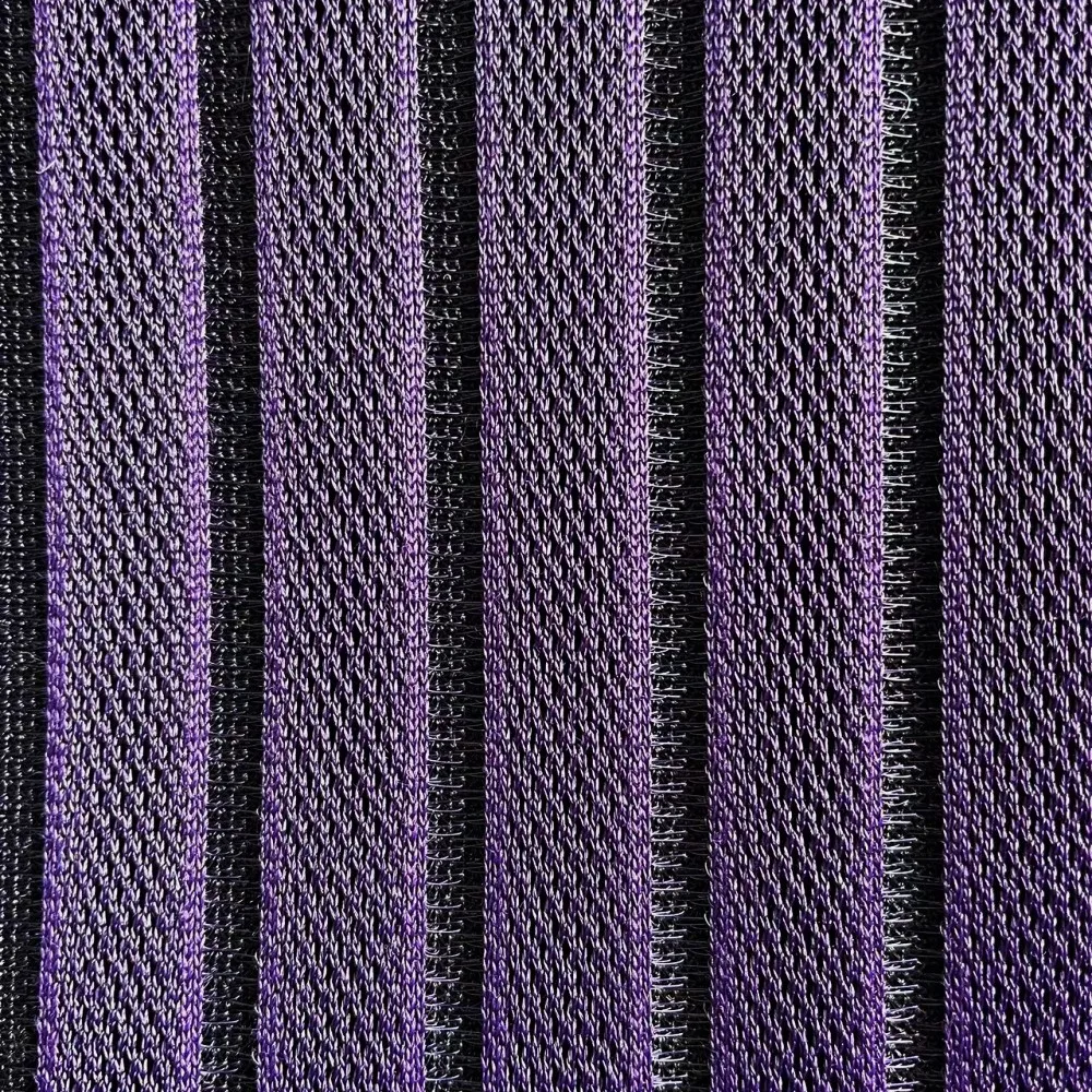 Recycled China Suppliers Polyester Stripe 3D Air Spacer Mesh Fabric For Outdoor Beach Chair