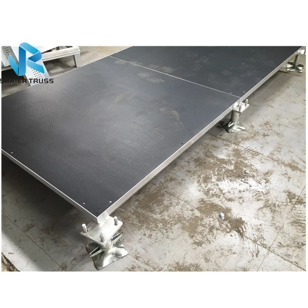 outdoor low height scaffolding stage platform tent floor