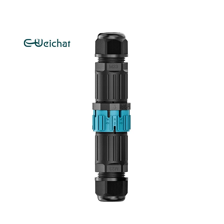 Explosion-proof 4 pins outdoor waterproof cable ip68 electronic connector