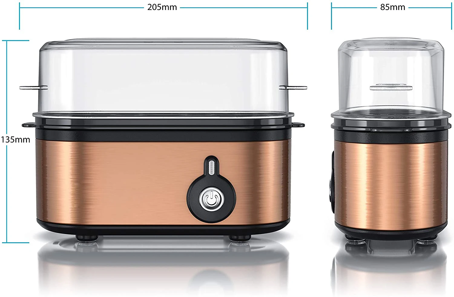 manual adjustment Electric egg cooker egg boiler egg steamer for household