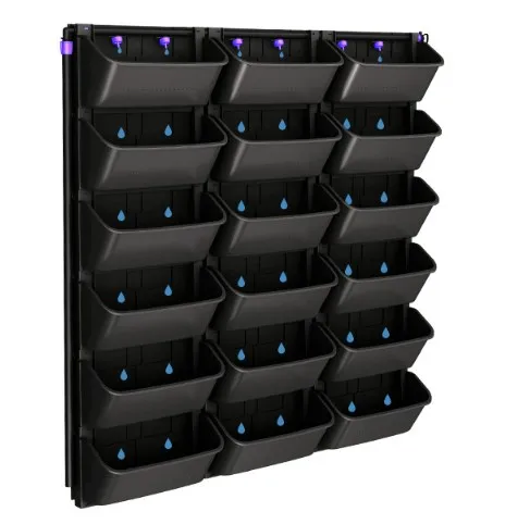 Оптовая продажа зеленый настенный горшок