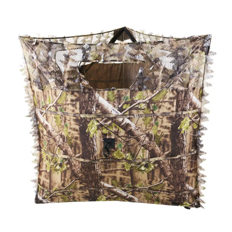 pop up snow camouflage hunting ground blind tent for ground hunting