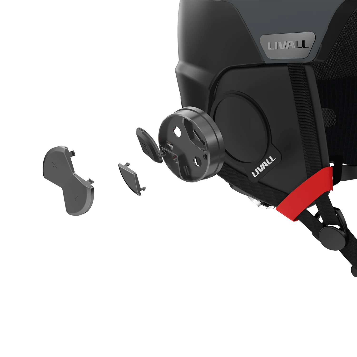 LIVALL PC+EPC RS1 outdoor ski sports intercom ski snowboard adjustable auto protection helmet with Bluetooth from China