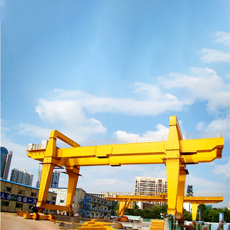 Бренд SZMC контейнерный порт большой пролетный рельсовый монтаж терминал козловой кран