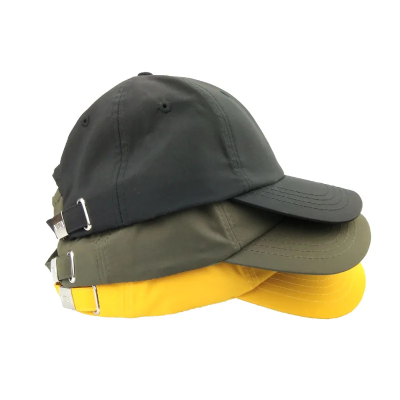 Unique Fashion High Quality Custom Baseball Caps Hats With Metal Buckle